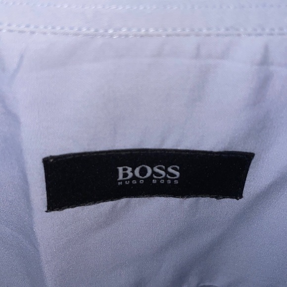 Mens Hugo Boss Dress Up Long Sleeve Dress Up Shirt - Picture 2 of 4